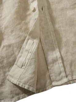 Farbbad-Leinenhemd -Bekleidungsverkauf Geschäft EC10 4364 DH