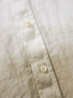 Farbbad-Leinenhemd -Bekleidungsverkauf Geschäft EC10 4364 DJ 1