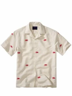 Kurzarmhemd Crab -Bekleidungsverkauf Geschäft EC10 4398 FA 2