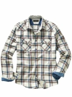 Rustikales Denimhemd -Bekleidungsverkauf Geschäft EC10 4562 FA 1