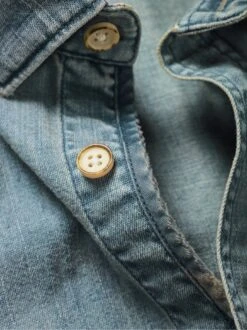 Jeansjoker-Hemd -Bekleidungsverkauf Geschäft EC10 4768 DH