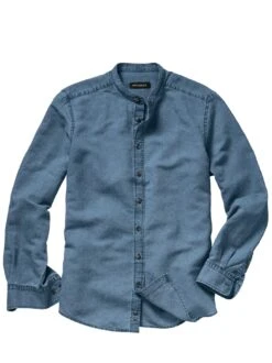 Viel-Flachs-Jeanshemd -Bekleidungsverkauf Geschäft EC10 4927 FA