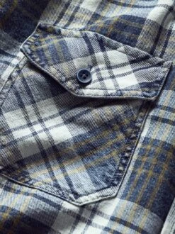 Blue Mountains-Jeanshemd -Bekleidungsverkauf Geschäft EC10 6041 DH