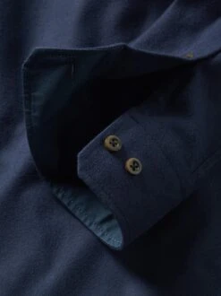 Jeansiges Flanellhemd -Bekleidungsverkauf Geschäft EC10 6102 DI 1