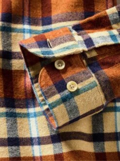 Entschleunigtes Flanellhemd 15 Entschleunigtes Flanellhemd -Bekleidungsverkauf Geschäft EC10 6555 DH