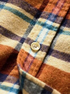 Entschleunigtes Flanellhemd 16 Entschleunigtes Flanellhemd -Bekleidungsverkauf Geschäft EC10 6555 DI