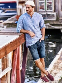 Fischerhemd -Bekleidungsverkauf Geschäft EC10 7078 DE