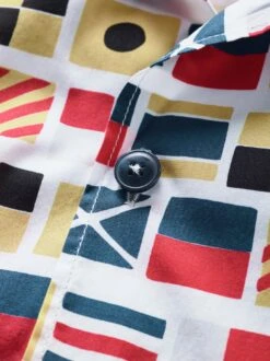 Flaggen-ABC-Hemd -Bekleidungsverkauf Geschäft EC10 7368 DH