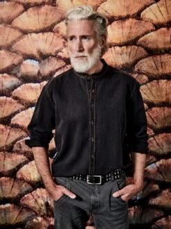 Viel-Flachs-Jeanshemd -Bekleidungsverkauf Geschäft EC10 7472 DF 1