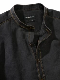 Viel-Flachs-Jeanshemd -Bekleidungsverkauf Geschäft EC10 7472 DG 1