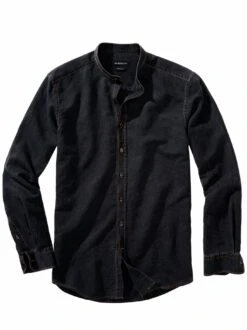 Viel-Flachs-Jeanshemd -Bekleidungsverkauf Geschäft EC10 7472 FA 1