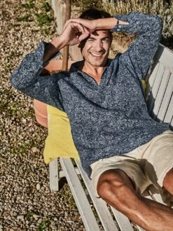 Wild-und-frei-Leinenhemd -Bekleidungsverkauf Geschäft EC10 7511 DF 1