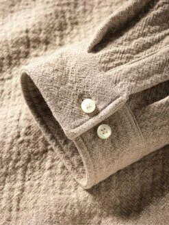 Hammerschlag-Hemd -Bekleidungsverkauf Geschäft EC10 7518 DH