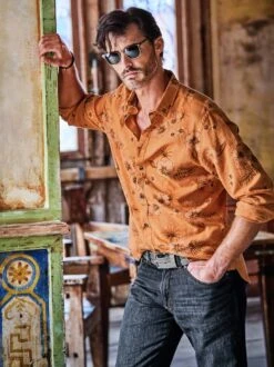 Leinenhemd Bora Bora -Bekleidungsverkauf Geschäft EC10 7523 DF 1