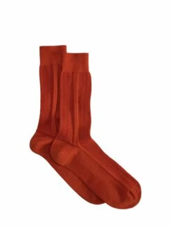 Riffel-Businesssocke