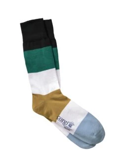 Blockstreifen-Socke