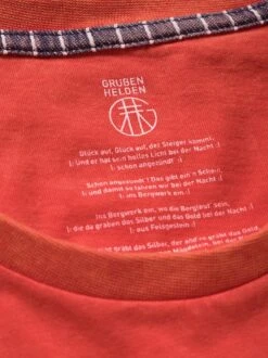 Steigerlied-T-Shirt -Bekleidungsverkauf Geschäft EC23 6123 DG