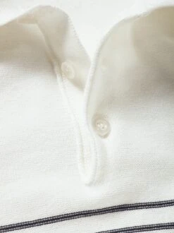 Halbstreifen-Strickpolo -Bekleidungsverkauf Geschäft EC23 6520 DH