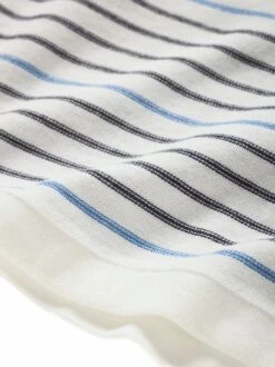 Halbstreifen-Strickpolo -Bekleidungsverkauf Geschäft EC23 6520 DI