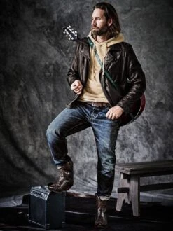 Dark Denim Japan Jeans -Bekleidungsverkauf Geschäft EC24 6104 DE 1