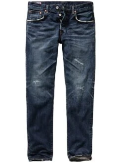 Dark Denim Japan Jeans -Bekleidungsverkauf Geschäft EC24 6104 FA 1