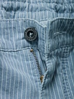 Wadenbetoner-Indigoshorts -Bekleidungsverkauf Geschäft EC24 6231 DG