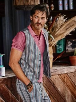 Wadenbetoner-Streifenshorts 17 Wadenbetoner-Streifenshorts -Bekleidungsverkauf Geschäft EC24 6232 DD