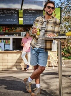 Denim-Joggshorts 2.0 -Bekleidungsverkauf Geschäft EC24 6243 DC