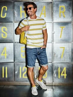 Denim-Joggshorts 2.0 -Bekleidungsverkauf Geschäft EC24 6244 DD