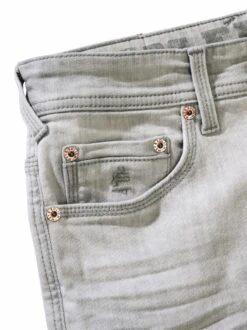 Schwarzweiß-Jeans -Bekleidungsverkauf Geschäft EC24 6841 DG 1
