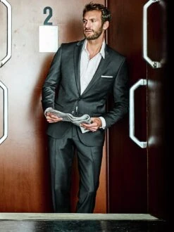 Große-Ganze-Anzughose -Bekleidungsverkauf Geschäft EC24 6909 DF 1