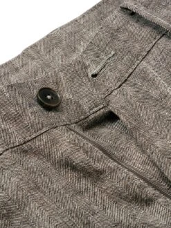 Ibiza-Anzughose Nuss -Bekleidungsverkauf Geschäft EC24 7347 DG 1