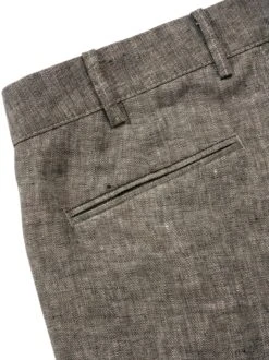 Ibiza-Anzughose Nuss -Bekleidungsverkauf Geschäft EC24 7347 DH 1