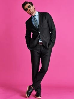 Leinenanzughose -Bekleidungsverkauf Geschäft EC24 7912 DF